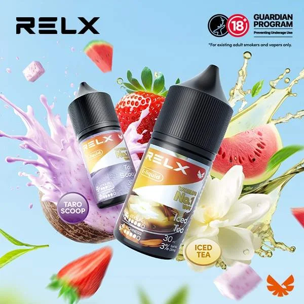 RELX 悅刻煙油 30ml｜30mg 尼古丁鹽：原廠正品
